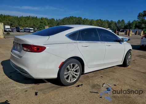 2015 Chrysler 200 Limited z USA, uszkodzony, nr VIN 1C3CCCAB4FN728376